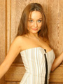 Carla wearing a basque and jeans and a black thong Only Carla: Carla