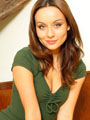 Carla in a sexy green minidress. Only Carla: Carla
